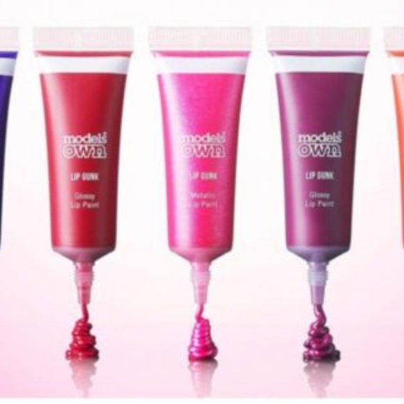 Models Own Lip Gunk Lip Paint Kit: METALLIC 02 New Boxed - Picture 3 of 3